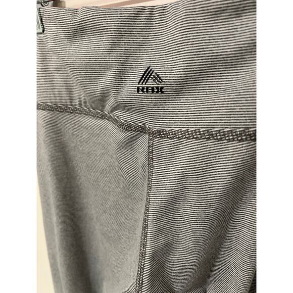 RBK, Full Length Leggings, Gray and White, Size S, 1066D - Picture 3 of 3